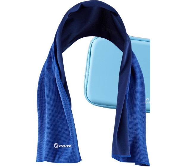 SERVIETTE RAFRAICHISSANTE BODY COLLING TOWEL PLUS BLEU