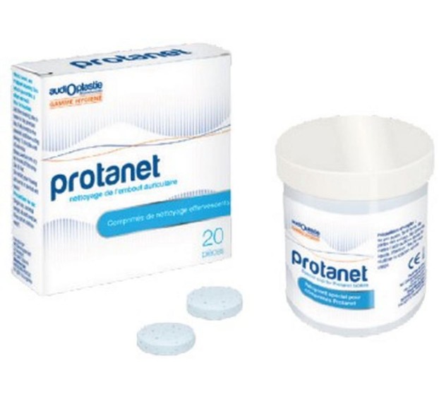 PASTILLES ASEPTISANTES BOUCHONS D'OREILLES SUR MESURE EARCLEAN (BOITE DE 20)