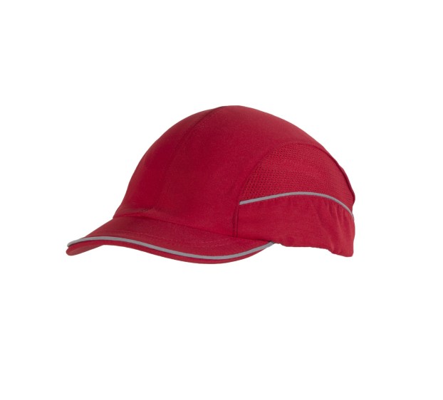 CASQUETTE DE SÉCURITÉ COQUÉE TOUTE SAISON ROUGE