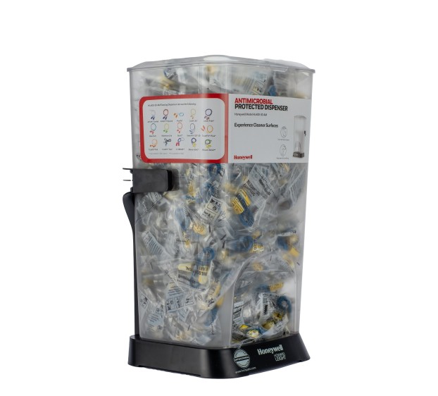 DISTRIBUTEUR BOUCHONS D'OREILLES ANTI-BRUIT HL400 POUR BOUCHONS D'OREILLES ANTI-BRUIT 304L-30 AVEC CORDELETTES (400 PAIRES)