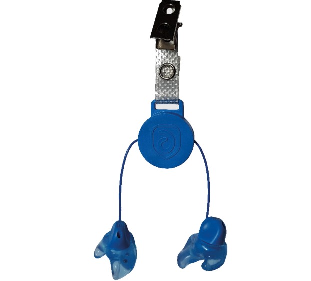 BOUCHONS D'OREILLES SUR MESURE EARPRO POIGNEE 20 dB AGROALIMENTAIRE AVEC TRACEUR
