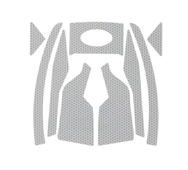 KIT REFLECTIF POUR CASQUE DE CHANTIER EVO VISTALENSE (LOT DE 10)