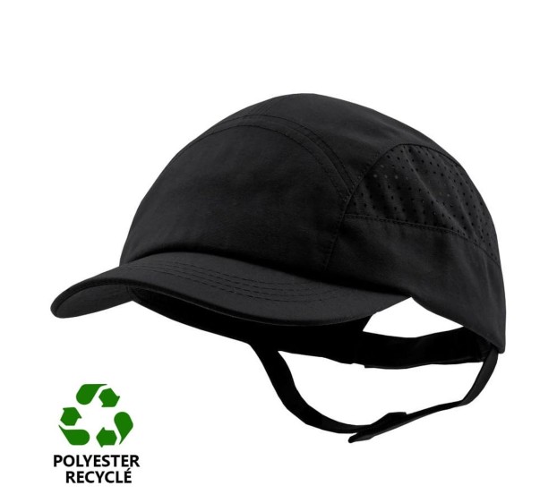 CASQUETTE DE SECURITE COQUEE ECO RECYCLEE NOIR