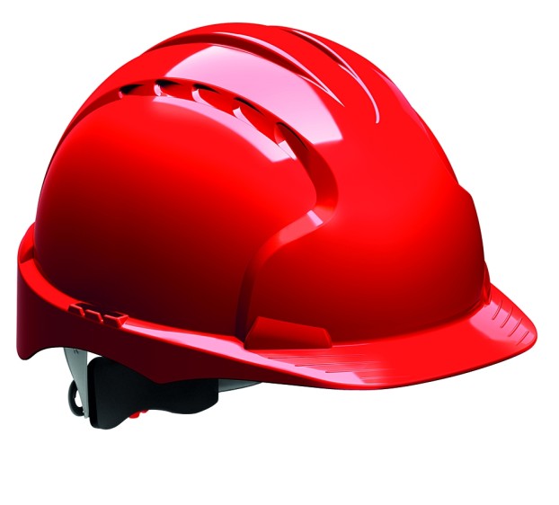 CASQUE DE CHANTIER EVO 3 ROUGE