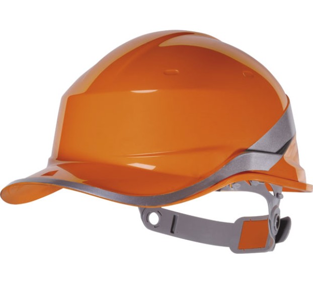 CASQUE DE CHANTIER BASEBALL DIAMOND V ORANGE FLUO