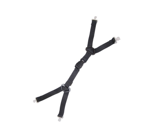 JUGULAIRE POLYESTER 4 POINTS POUR CASQUE DE SECURITE SPECTRUM