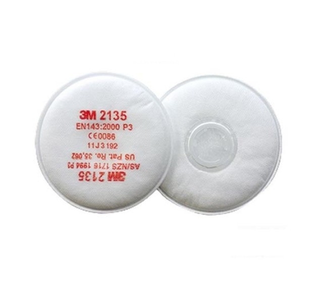 FILTRES P3 R POUR MASQUE RESPIRATOIRE 3M (LA PAIRE)