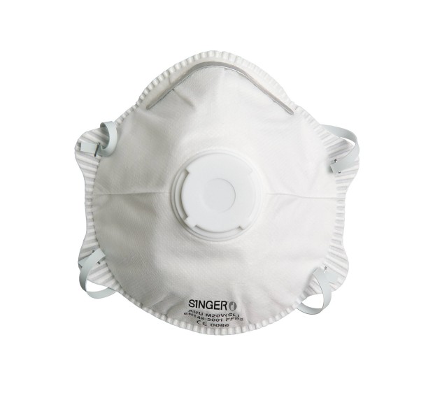 MASQUE FFP2 AUUM 20 SL AVEC SOUPAPE (BOITE DE 10)