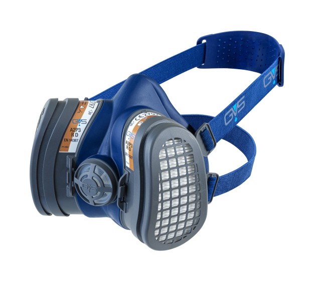 DEMI-MASQUE RESPIRATOIRE ELIPSE AVEC FILTRES A2P3RD - T. M/L