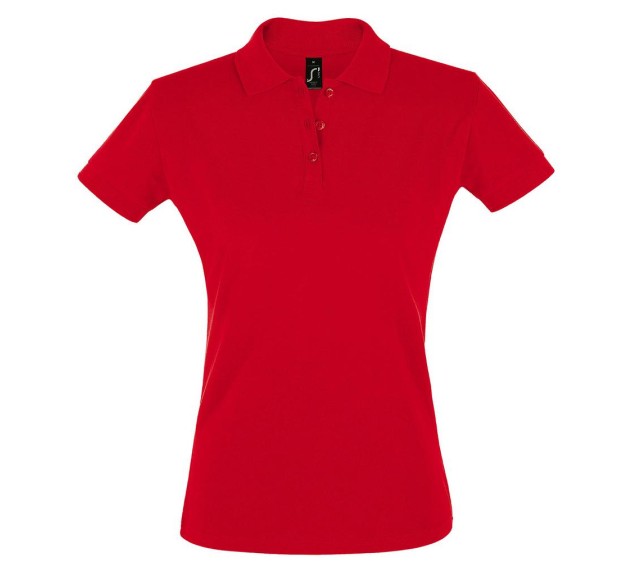 POLO DE TRAVAIL FEMME MANCHES COURTES 11347 ROUGE T. 3XL