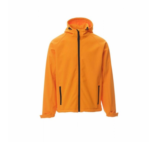 VESTE SOFTSHELL HIVER DE TRAVAIL HOMME GALE ORANGE