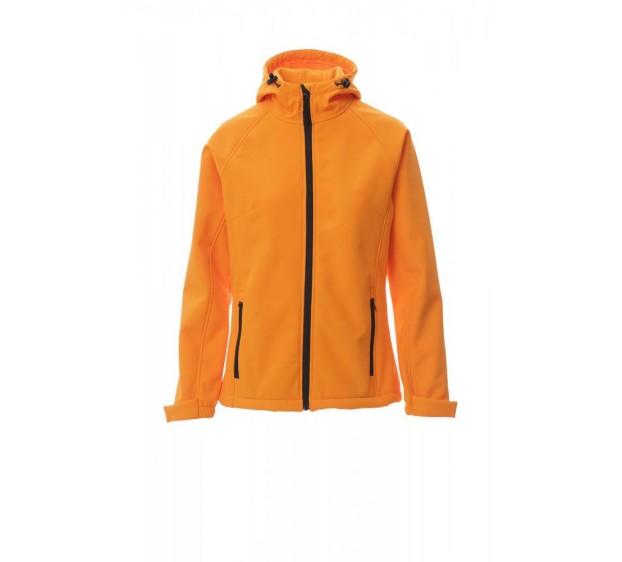 VESTE SOFTSHELL HIVER DE TRAVAIL FEMME GALE ORANGE