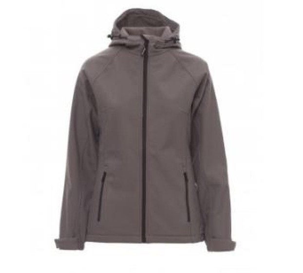 VESTE SOFTSHELL HIVER DE TRAVAIL FEMME GALE GRIS ACIER