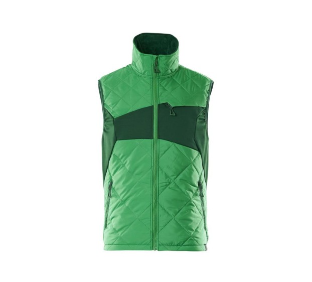 GILET CLIMASCOT VERT GAZON / VERT BOUTEILLE T.4XL