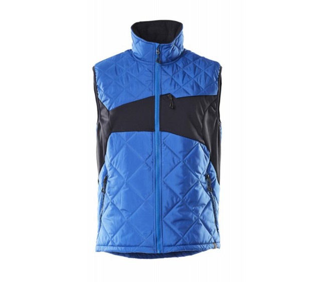 GILET CHAUD DE TRAVAIL HOMME/FEMME CLIMASCOT ACCELERATE BLEU OLYMPIEN/MARINE FONCE 