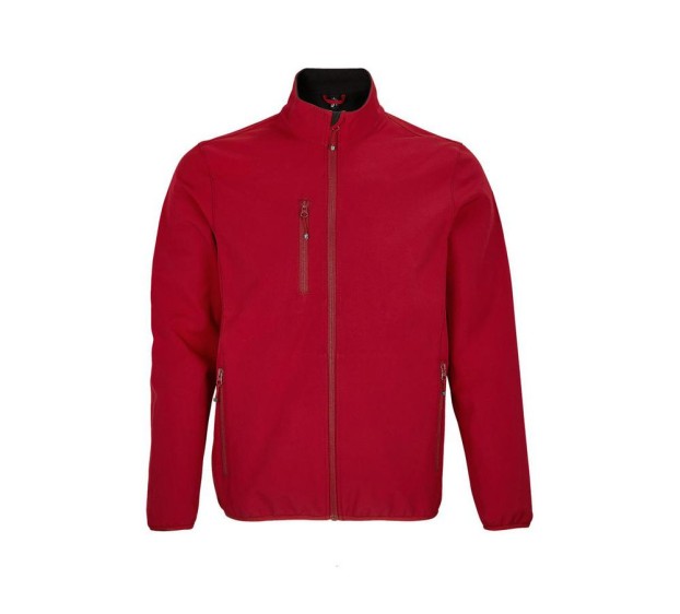 VESTE SOFTSHELL HIVER DE TRAVAIL HOMME FALCON ROUGE PIMENT