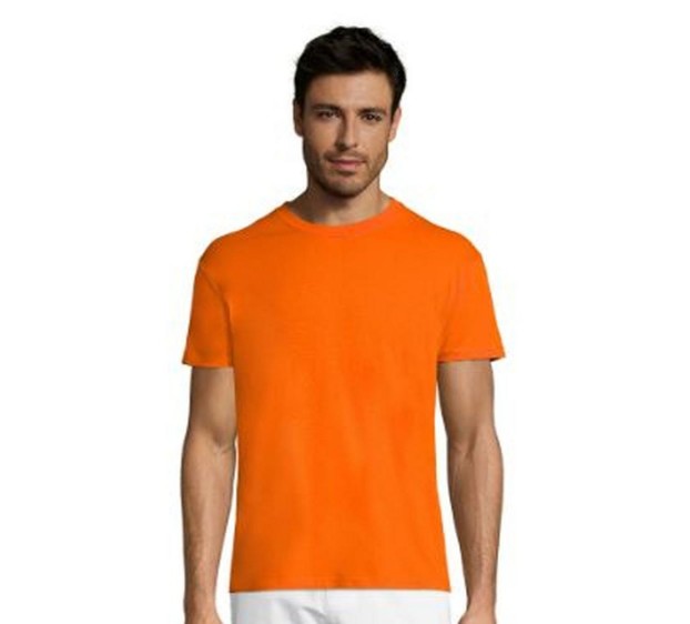 T-SHIRT DE TRAVAIL MANCHES COURTES 150 G ORANGE 