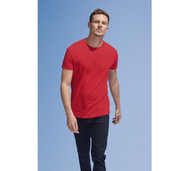 T-SHIRT DE TRAVAIL MANCHES COURTES 11500 ROUGE