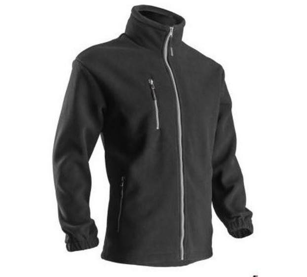 VESTE POLAIRE DE TRAVAIL HOMME FEMME ANGARA NOIR