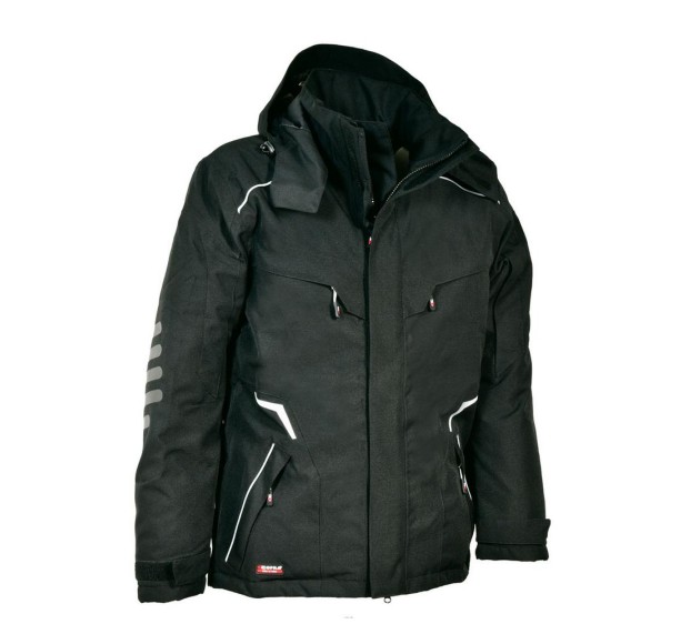 VESTE IMPERMEABLE DE TRAVAIL FEMME/HOMME IGARKA NOIR