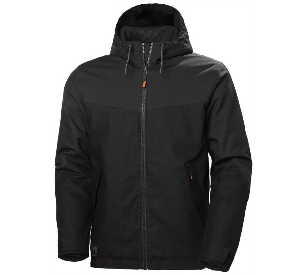 VESTE SOFTSHELL HIVER DE TRAVAIL HOMME/FEMME OXFORD NOIR