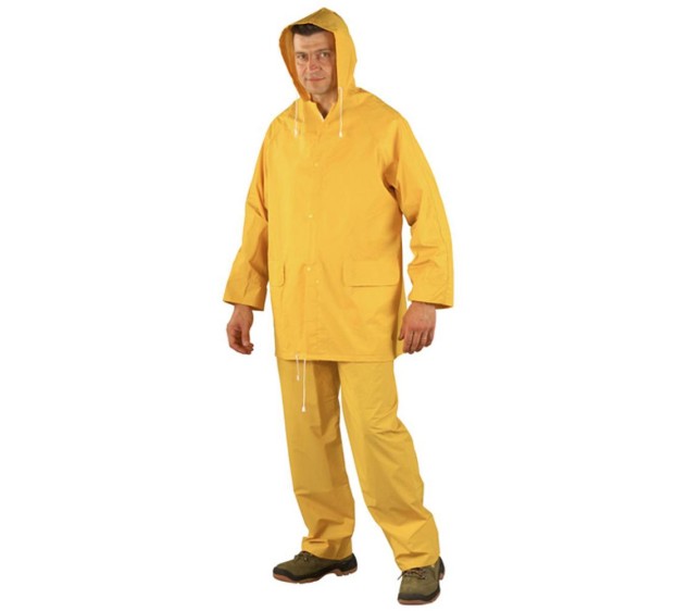 ENSEMBLE DE PLUIE JAUNE