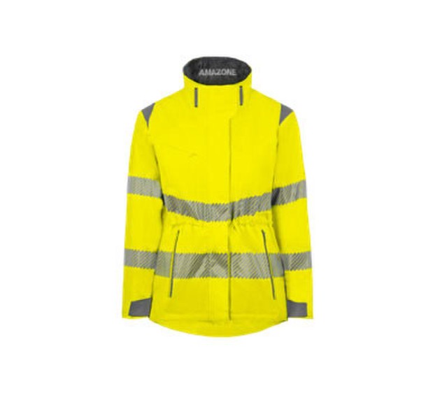 VESTE RÉFLÉCHISSANTE FEMME AMAZONE JAUNE FLUO