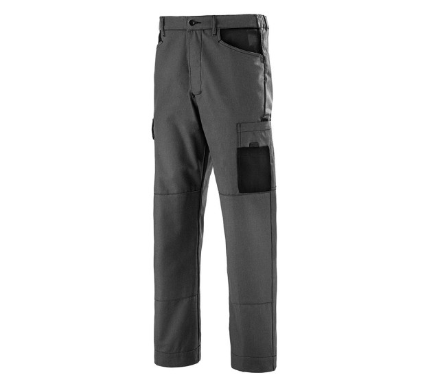 PANTALON DE TRAVAIL HOMME/FEMME FACITY COTON/POLYESER GRIS CHARCOAL/NOIR