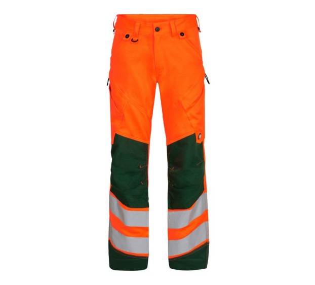 PANTALON RÉFLÉCHISSANT HOMME/FEMME SAFETY ORANGE FLUO/VERT