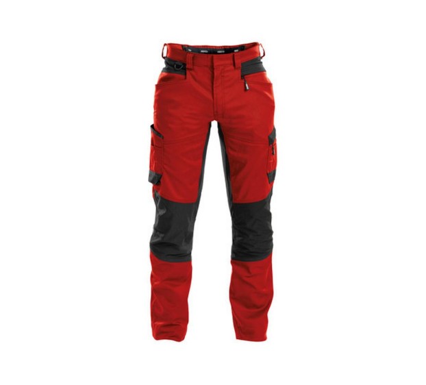 PANTALON DE TRAVAIL HOMME/FEMME HELIX ROUGE/NOIR