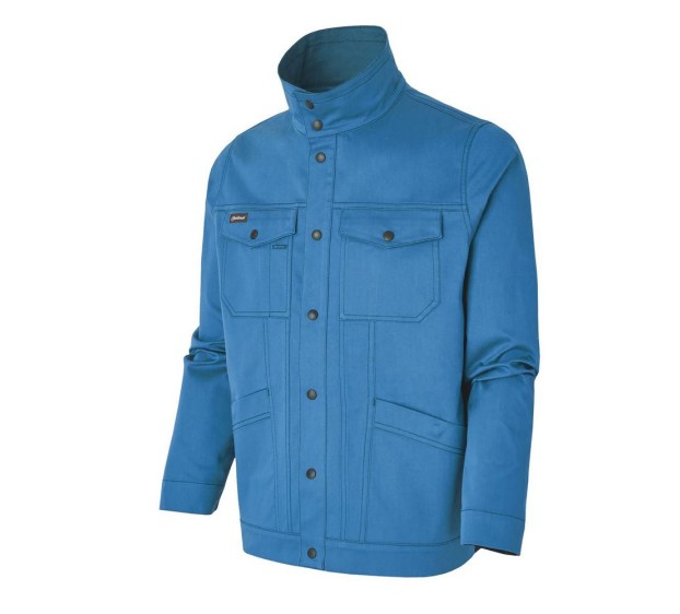 VESTE DE TRAVAIL HOMME/FEMME JEANER OVERMAX BLEU