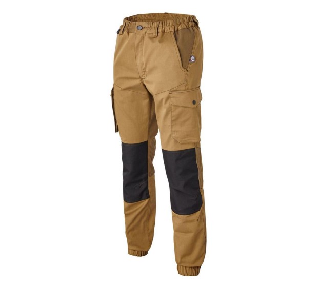 PANTALON DE TRAVAIL HOMME JOGG OVERMAX CAMEL 