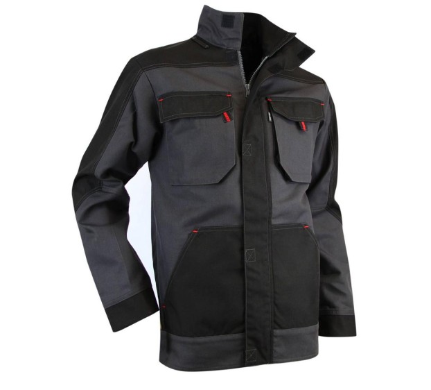 BLOUSON DE TRAVAIL CERAMIQUE GRIS/NOIR 