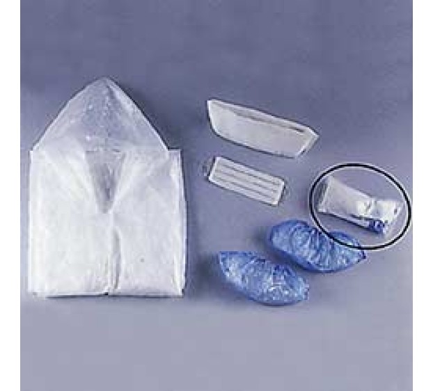 KIT VISITEUR VETEMENT JETABLE (LE PAQUET DE 10)