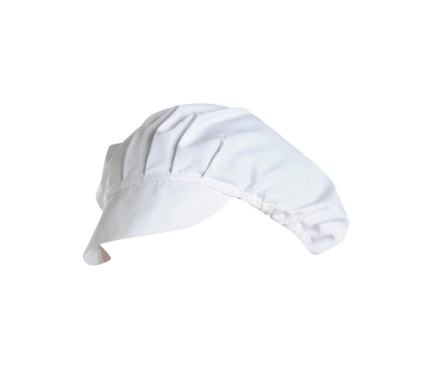 CHARLOTTE CUISINE TISSU AVEC ELASTIQUE BLANC