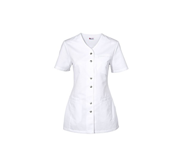 BLOUSE PROFESSIONNELLE FEMME FEMME ELLA BLANC