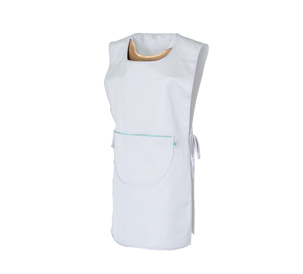CHASUBLE PROFESSIONNEL FEMME CELESTE BLANC