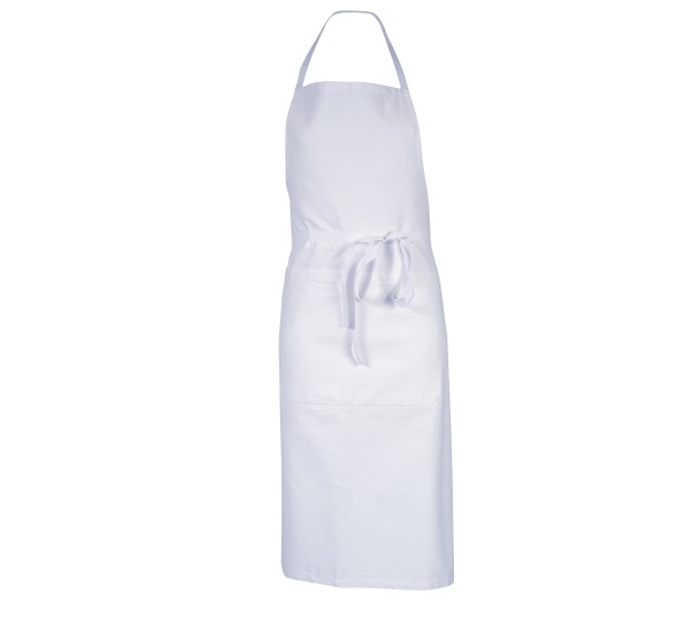 TABLIER DE CUISINE HOMME/FEMME PISE BLANC