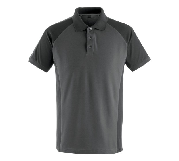 POLO BOTTROP ANTHRACITE FONCE/NOIR T.4XL
