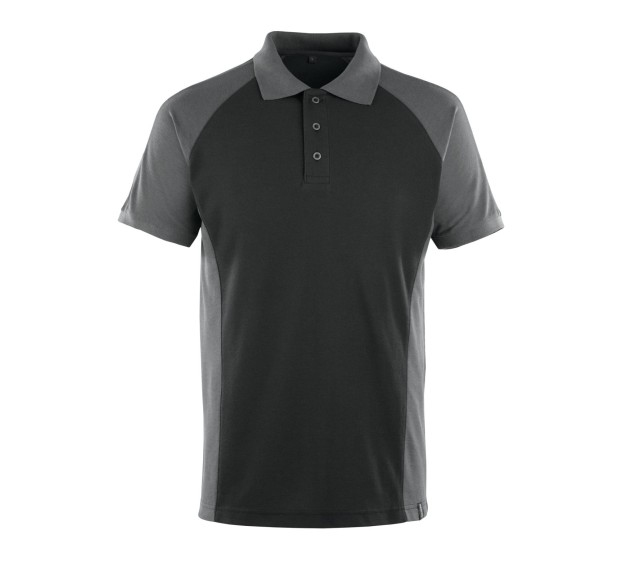 POLO BOTTROP NOIR/ANTHRACITE FONCE T.4XL
