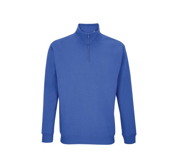 SWEAT DE TRAVAIL COL ZIPPE ECORESPONSABLE CONRAD ROYAL T. 3XL