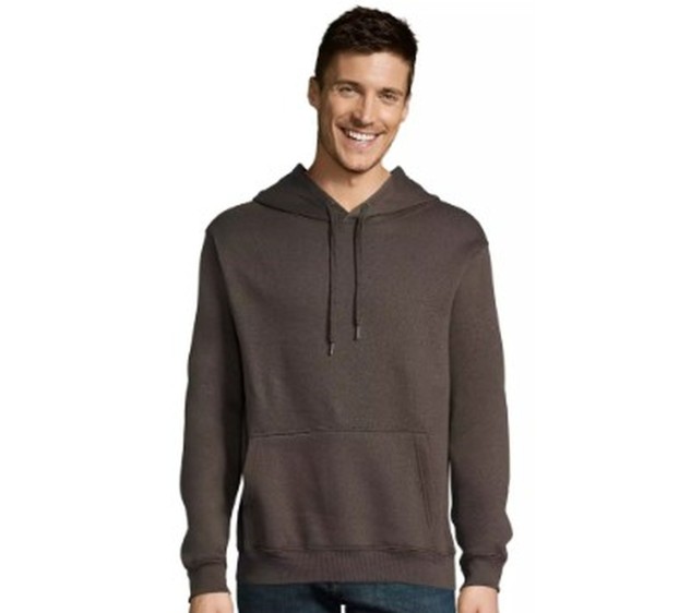 SWEAT A CAPUCHE SLAM GRIS FONCE