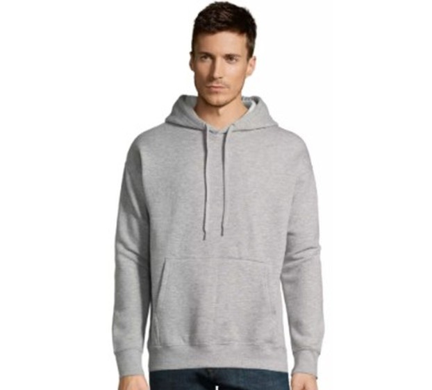 SWEAT A CAPUCHE SLAM GRIS CLAIR 