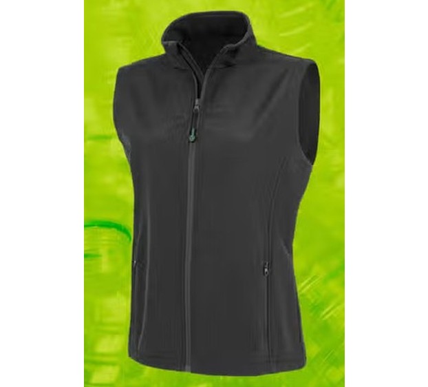 BODYWARMER SOFTSHELL FEMME NOIR 