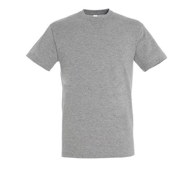 T-SHIRT DE TRAVAIL MANCHES COURTES 150 G GRIS CHINE T.4XL