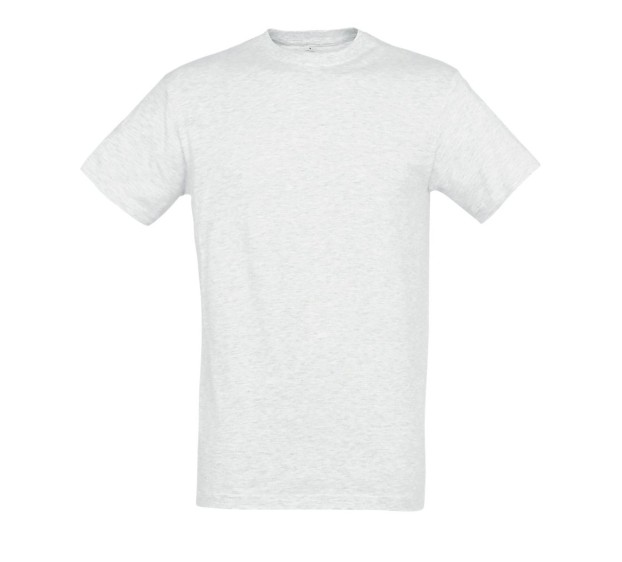T-SHIRT MANCHES COURTES 150G GRIS ASH T.4XL