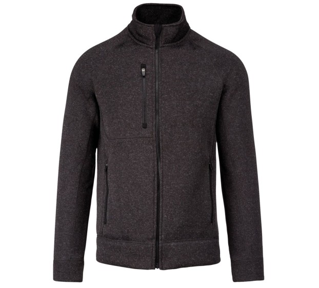 VESTE POLAIRE DE TRAVAIL HOMME/FEMME ZIPPEE CHINEE DARK GREY