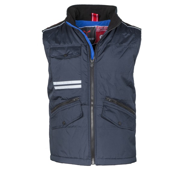 GILET CHAUD DE TRAVAIL HOMME/FEMME MIG 2.0 MARINE/BLEU ROI