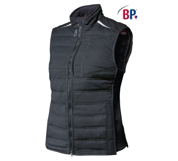 GILET DE TRAVAIL/BODYWARMER FEMME BPLUS ANTHRACITE 