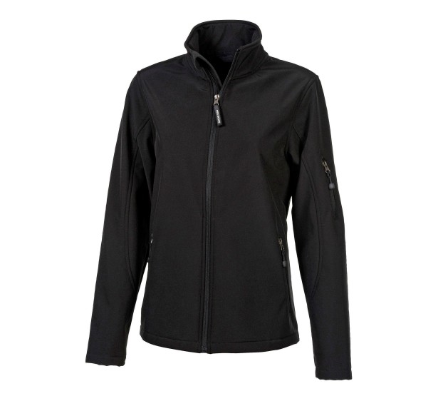 VESTE SOFTSHELL HIVER DE TRAVAIL FEMME ATLANTIC NOIR/ZIP NOIR